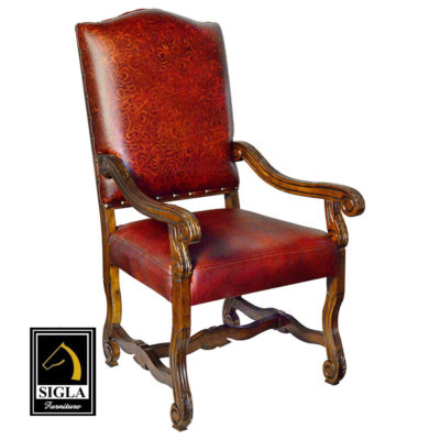 233 italian leather armchair sigla furniture