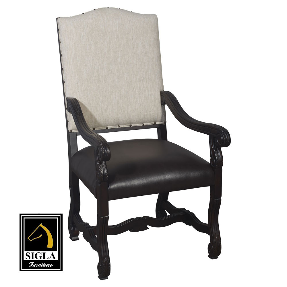 233A tuscany arm chair sigla furniture