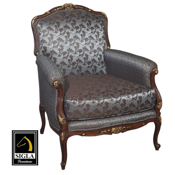 380LC traditional lounge chair sigla furniture