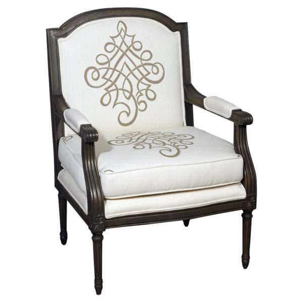 Louis XVIII Lounge Chair 2