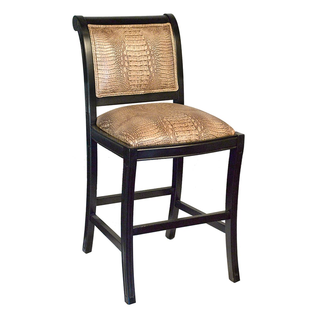 830BA Crocodile Bar Stool