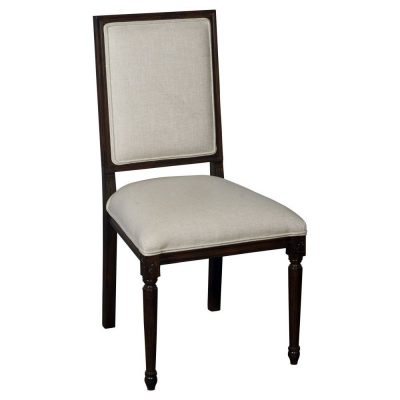 louis xvi rectangular dining chair s787s-2 sigla furniture