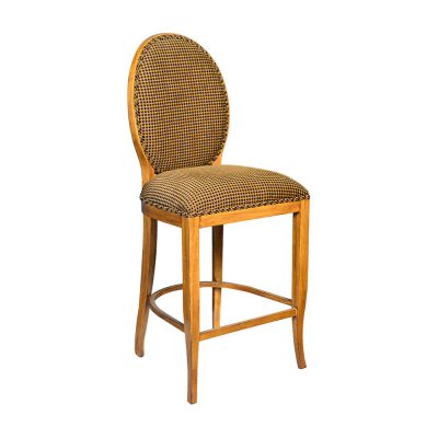 channeled upholstered back bar stool s901ba-1 sigla furniture