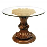 fiore dining room glass top table s064t1 sigla furniture