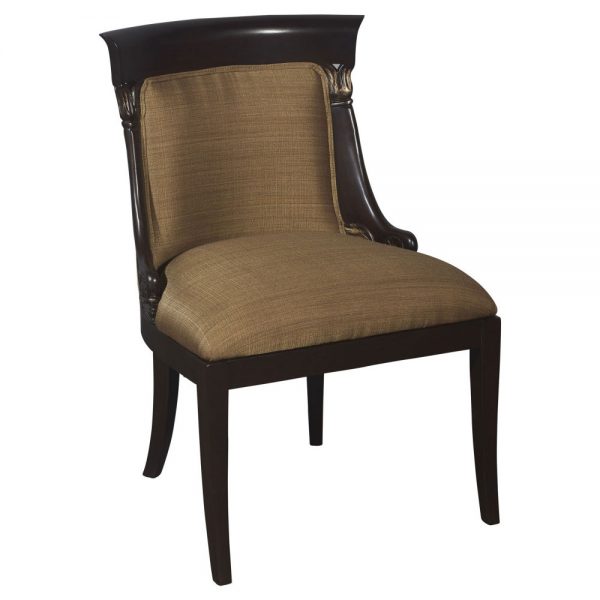 rome dolphin motive dining chair s653s-3 sigla furniture