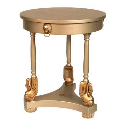 swan leg accent table s1033at3 sigla furniture