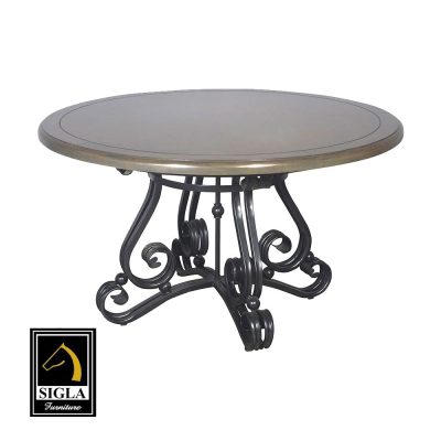 t malibu iron base table sigla furniture