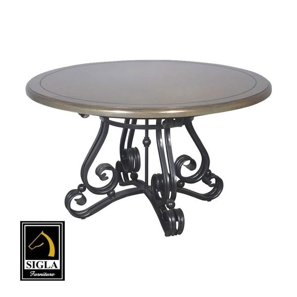 t malibu iron base table sigla furniture