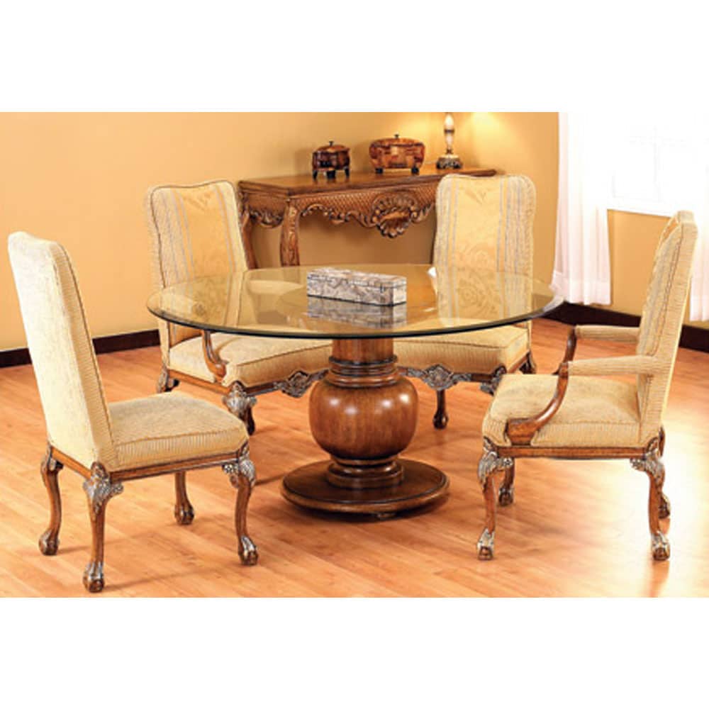 ball claw 5 piece dining set s449set1 sigla furniture