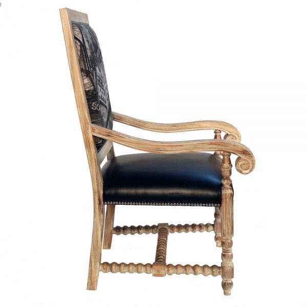 barley bobbin twister arm chair s855a1-1-1-1-1 sigla furniture