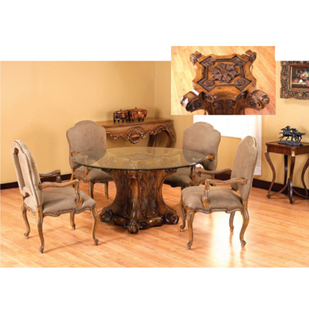5 piece california look dining set s718set sigla furniture