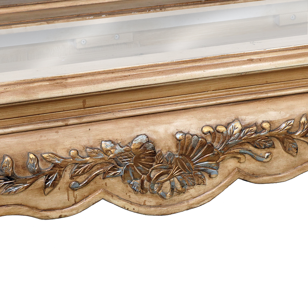 louis xvi glass top console table s1001ct-1-1 sigla furniture