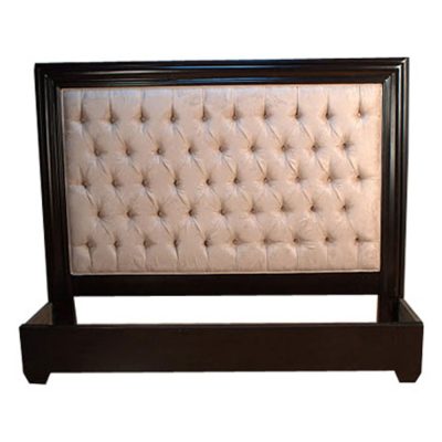 king sized bed frame with tufted back rest sigla furniture