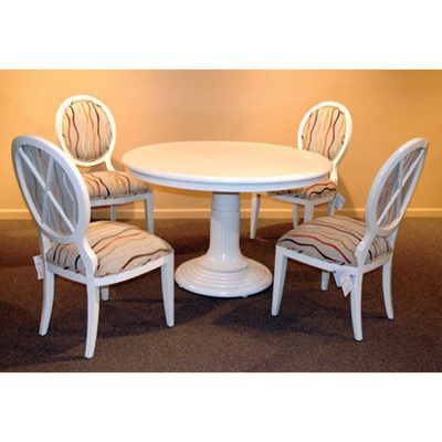 oval back 5 piece dining s860set set sigla furniture