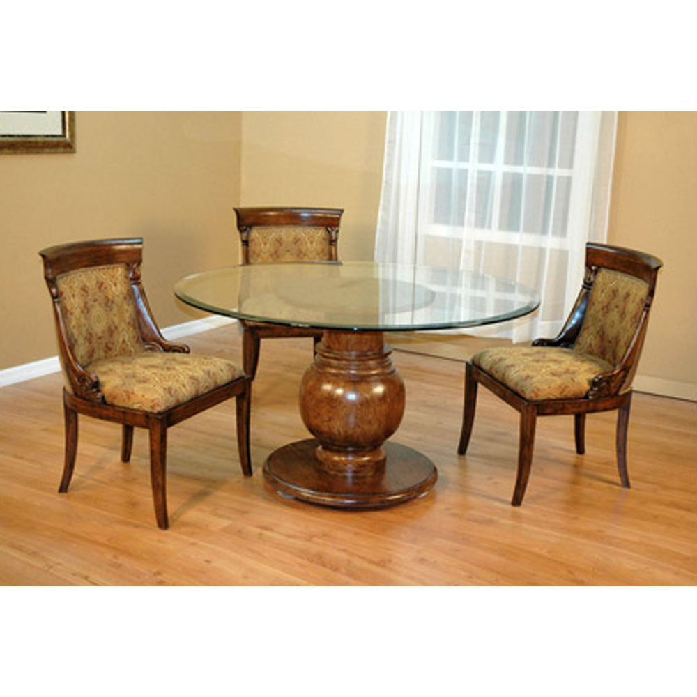 dolphin dining set glass top s653set-1 sigla furniture