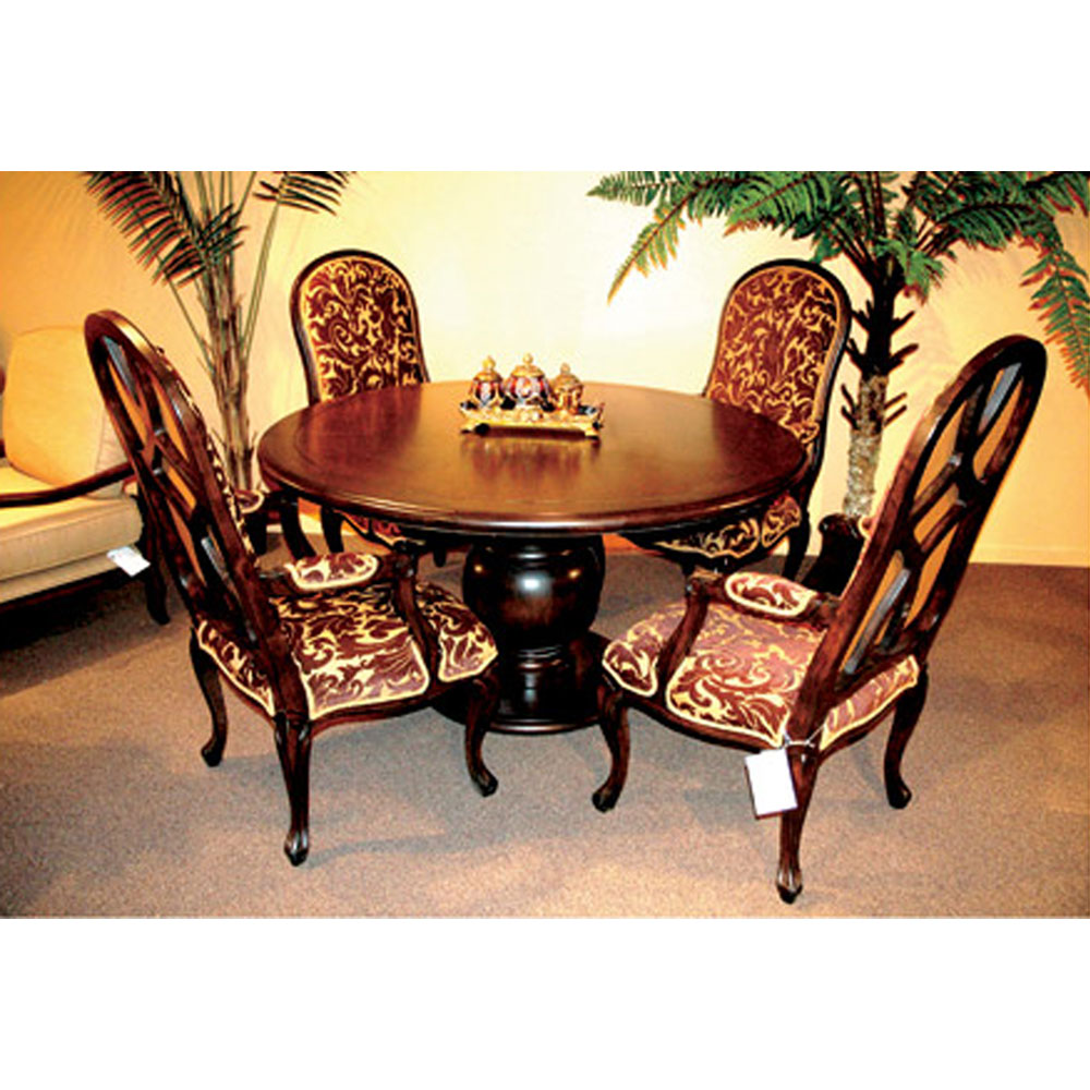 5 piece wood back dining set wood top s831set2 sigla furniture