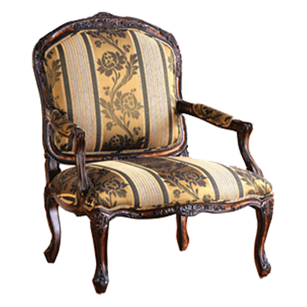 louis xvi Iounge chair italian s928lc sigla furniture