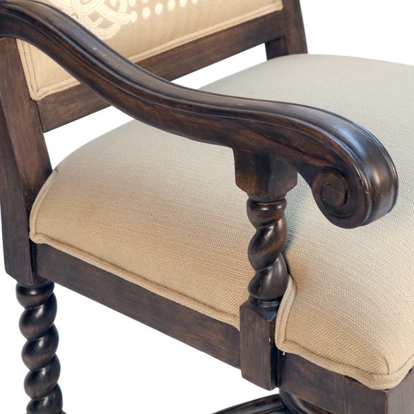 bella bobbin twister arm chair s857a3-1-1-1 sigla furniture