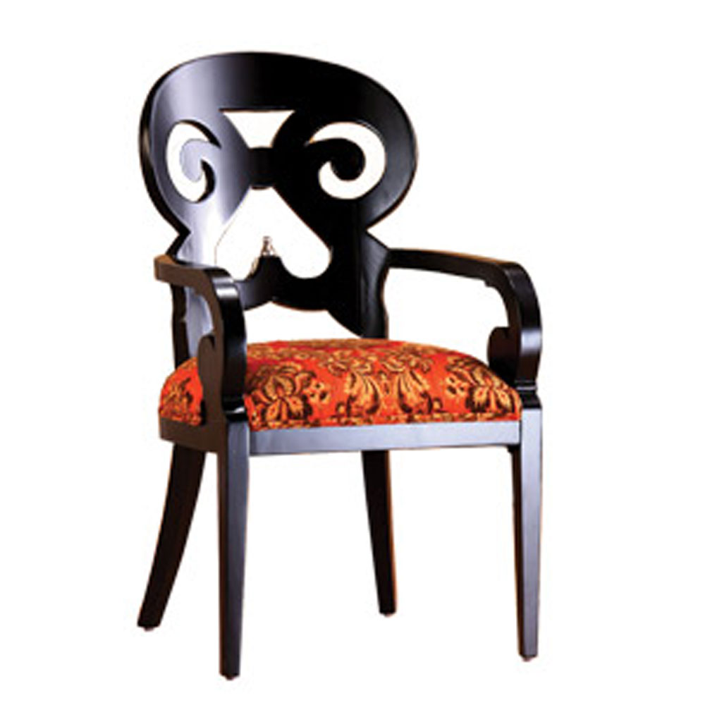 medallion design french armchair s984a1 sigla furniture