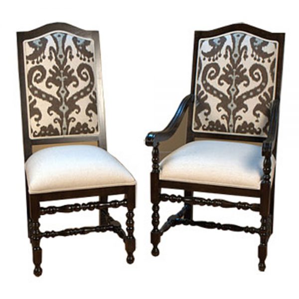 Bianca Louis XII Arm Chair S489A&S-1 sigla furniture
