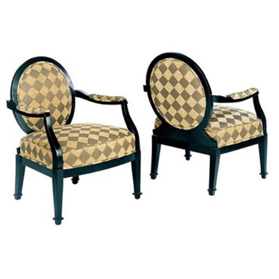 lounge chair oval back s600lc sigla furniture