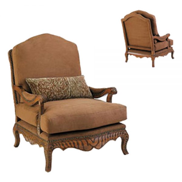 Oversized Carved Lounge Chair S414LC sigla furniture