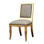 Louis XVI Rectangular Back Side Chair S937S-1-1 sigla furniture