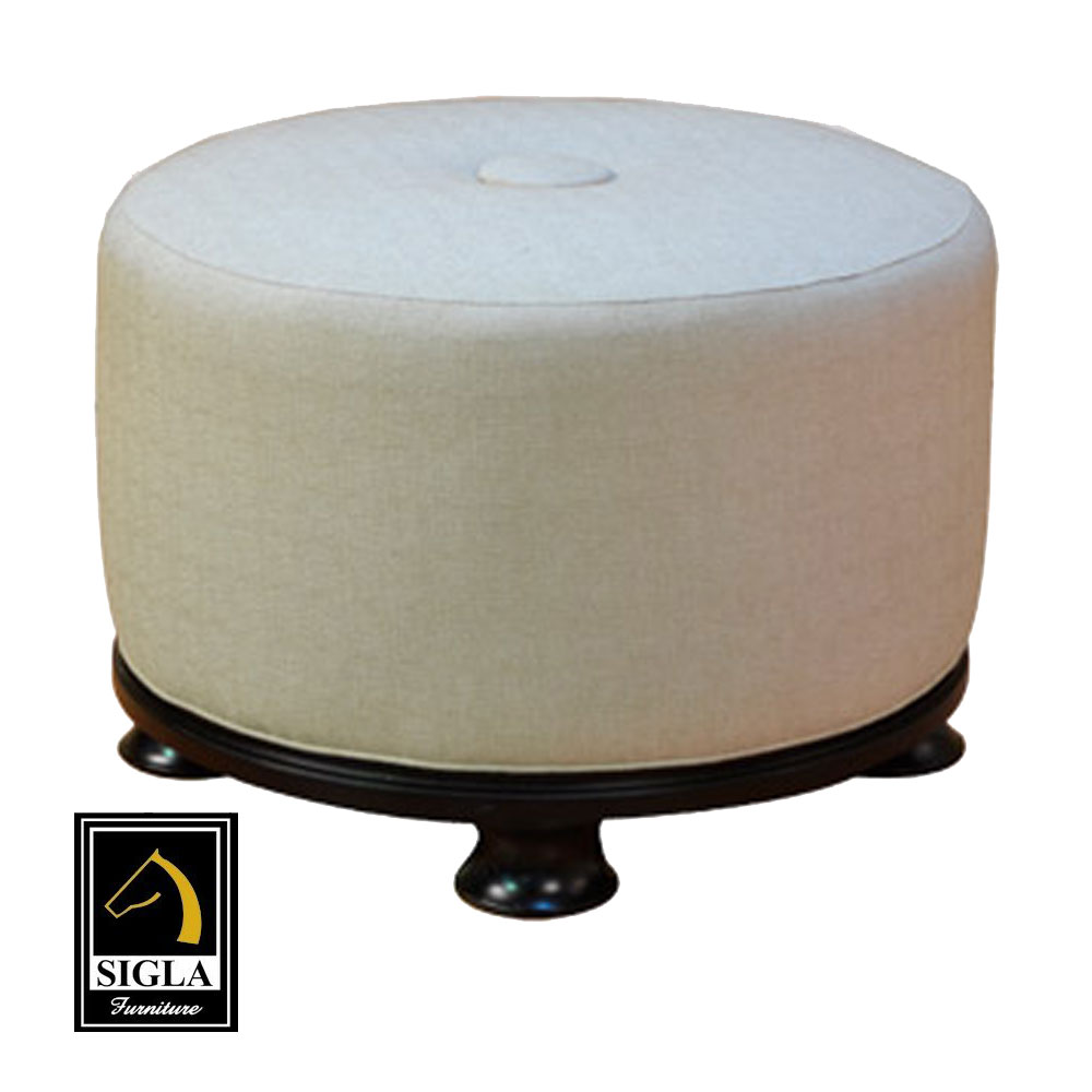 round button ottoman t98b-1 sigla furniture