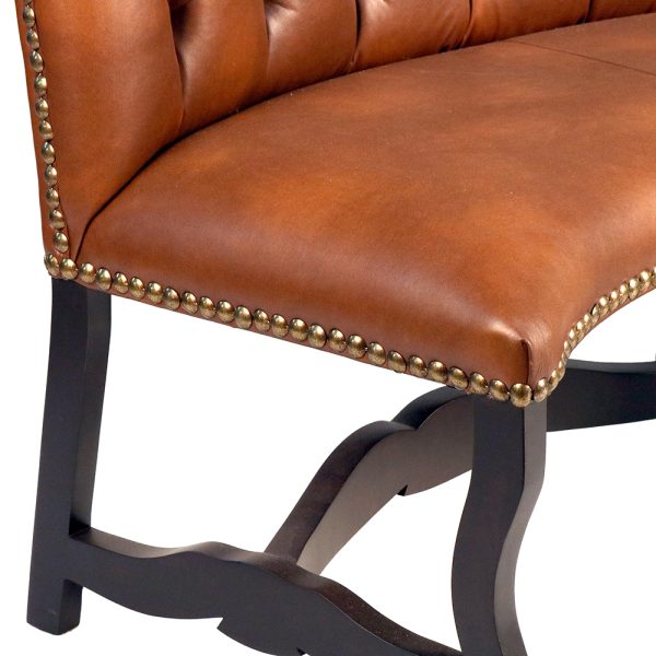 curved banquette tufted loveseat settee t71l4-1-1 sigla furniture