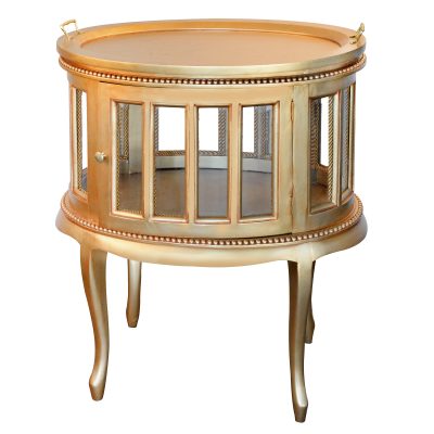 victorian showcase with removable tray s873dc-1 sigla furniture