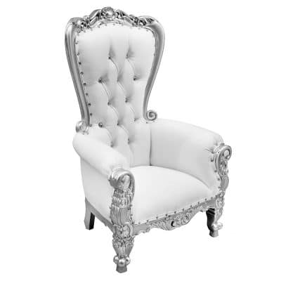 Throne Junior Lounge Chair Silver Leaf S237LC-6 sigla furniture
