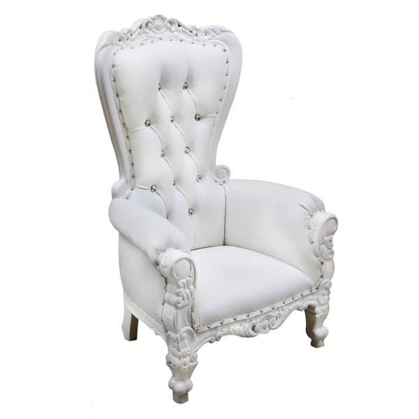 Throne Junior Lounge Chair-White S237LC-5 sigla furniture