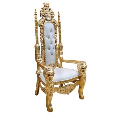 Throne King Lounge Chair Silver Leaf S280LC-2 sigla furniture
