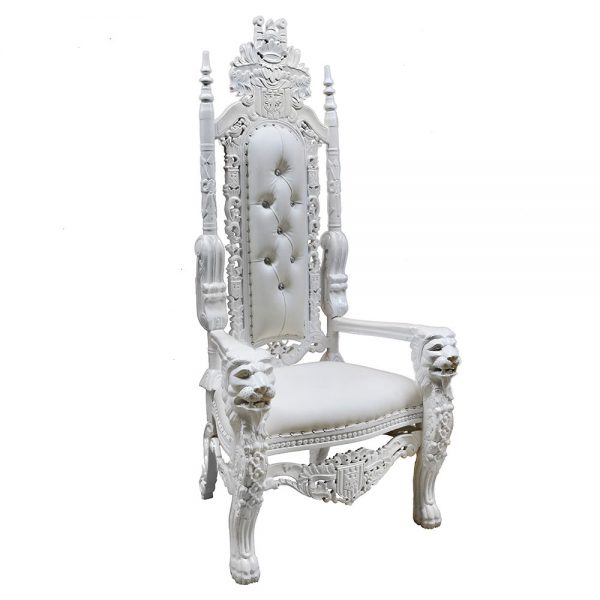 Throne King Lounge Chair White S280LC-1 sigla furniture