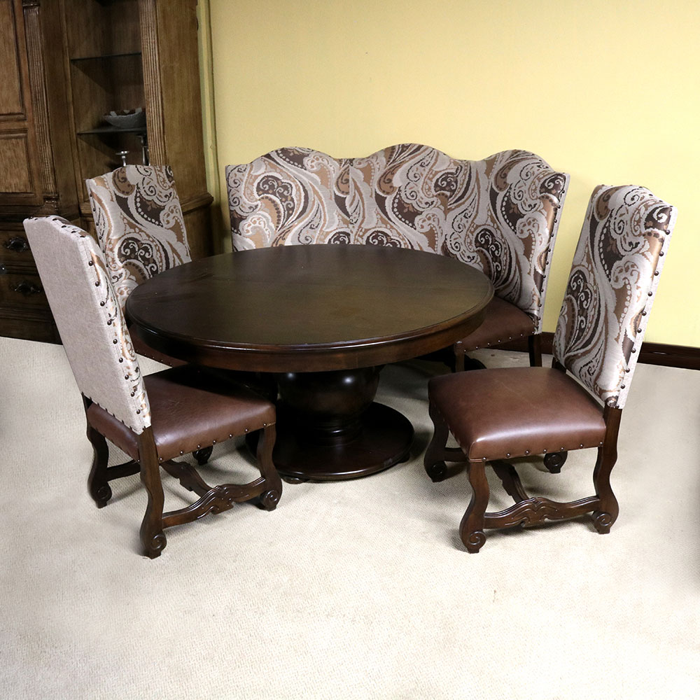 tuscan hill round dining set sigla furniture