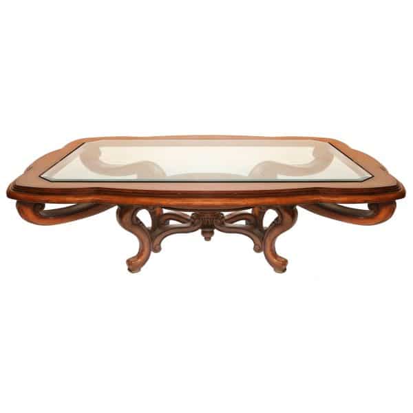 Cleveland Glass Top Coffee Table S1050CT-1