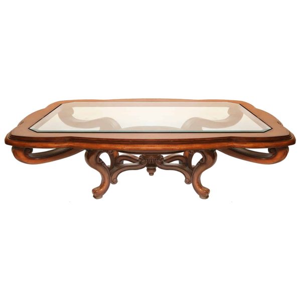 Cleveland Glass Top Coffee Table S1050CT-1