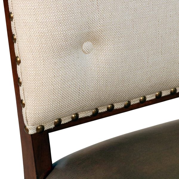 17th century tuscan tufted dining chair s233s6-1-1-1 sigla furniture