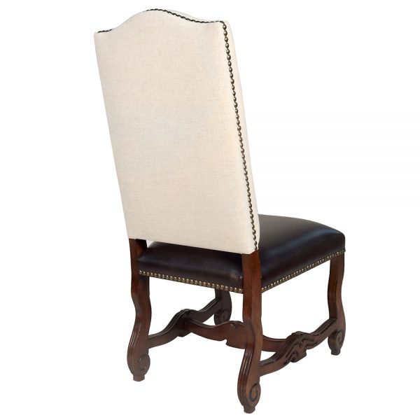 17th century tuscan tufted dining chair s233s7-1-1-1 sigla furniture