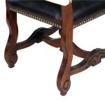 17th century tuscan tufted dining chair s233s7-1-1 sigla furniture