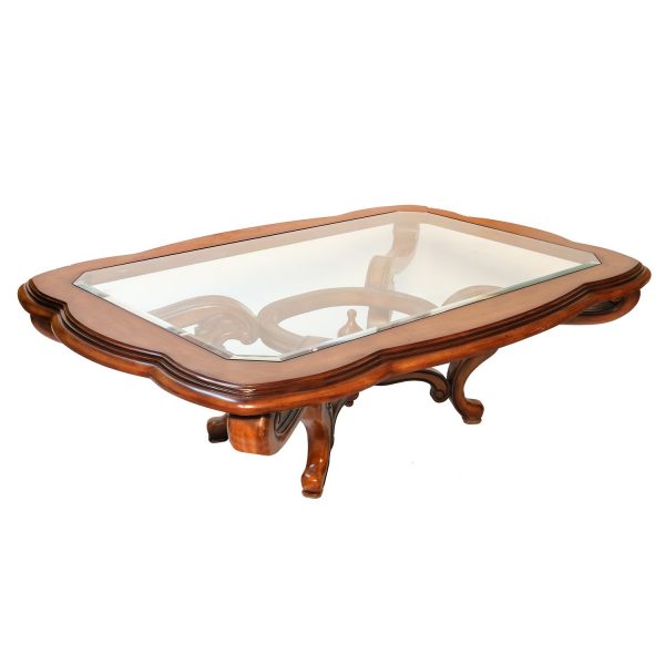 azar glass top coffee table s1050ct1 sigla furniture