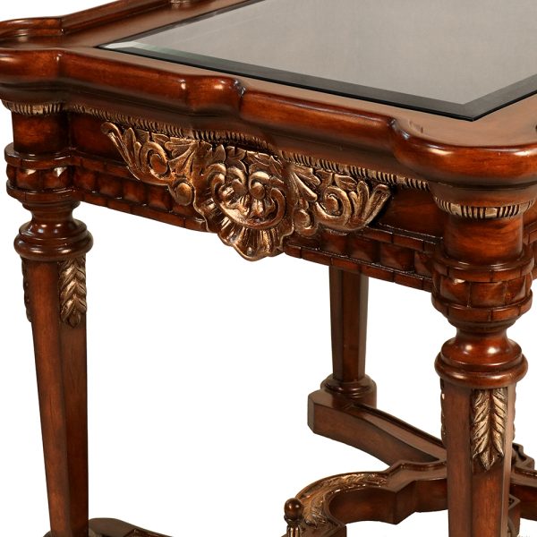 bianca glass top end table s1036et1-1-1-1-1 sigla furniture