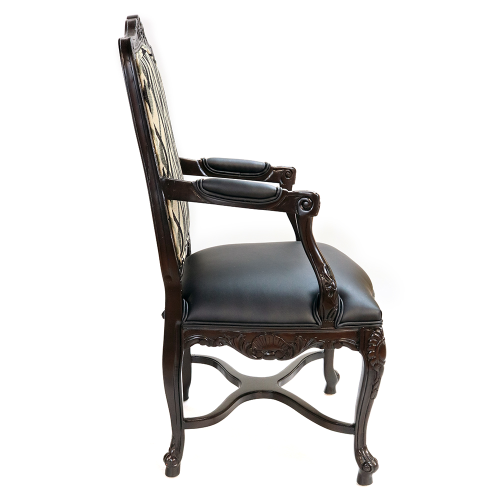 italian traditional arm chair s838a1-1-1 sigla furniture
