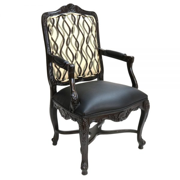 italian traditional arm chair s838a1 sigla furniture