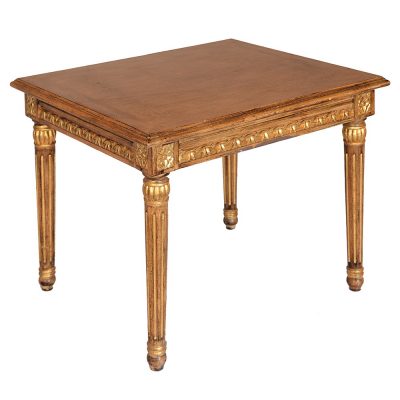 louis xv wood top end table s1017et1-1 sigla furniture