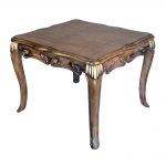 louis xv wood top end table s1049et1 sigla furniture
