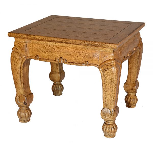 louis xvi wood Top end table s255et1 sigla furniture