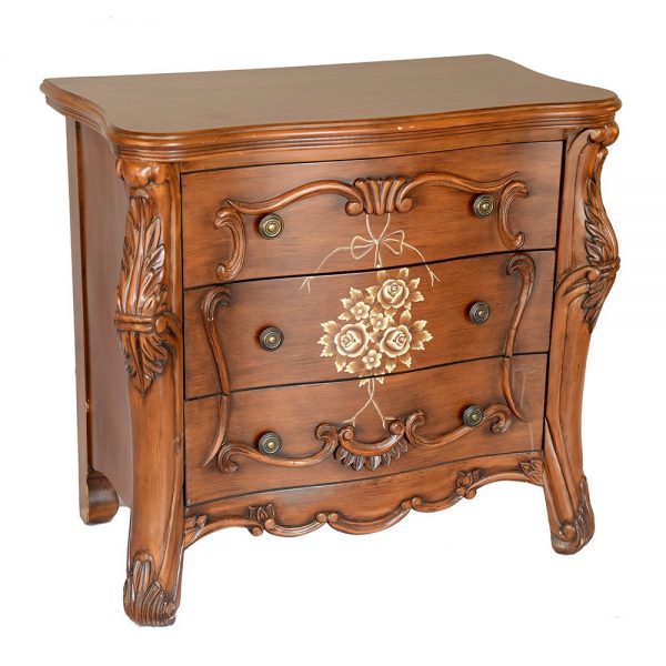 louis xviI bombay chest nightstand s1215b sigla furniture