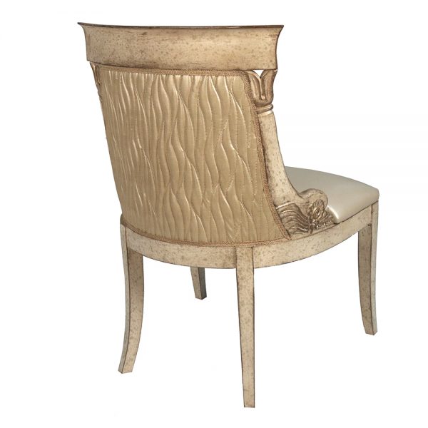 rome dolphin motive dining chair s653s1-1-1 sigla furniture