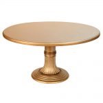 round spaghetti wood top table s199tr-1 sigla furniture